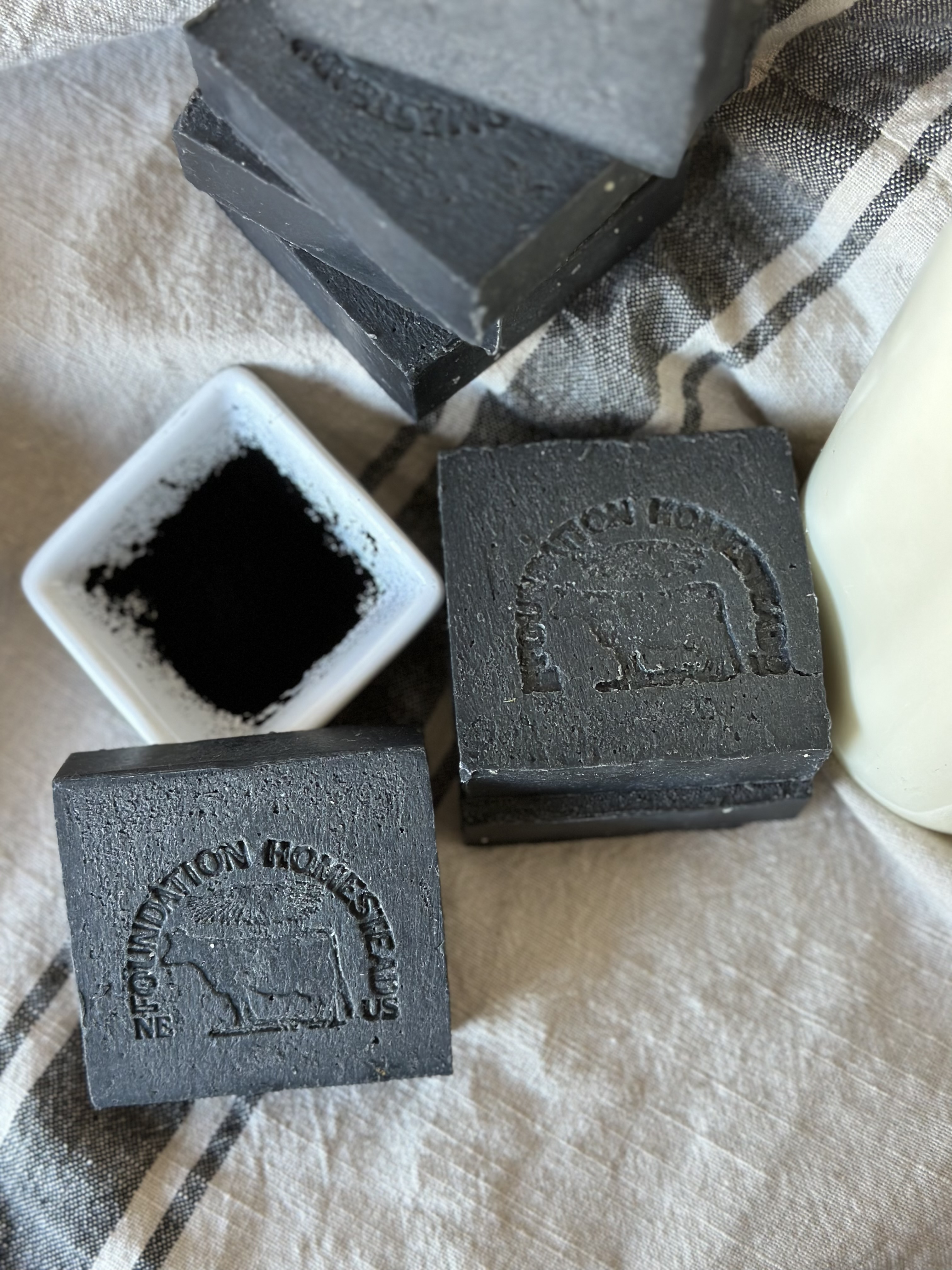 Rosemary & Charcoal Cows Milk Soap
